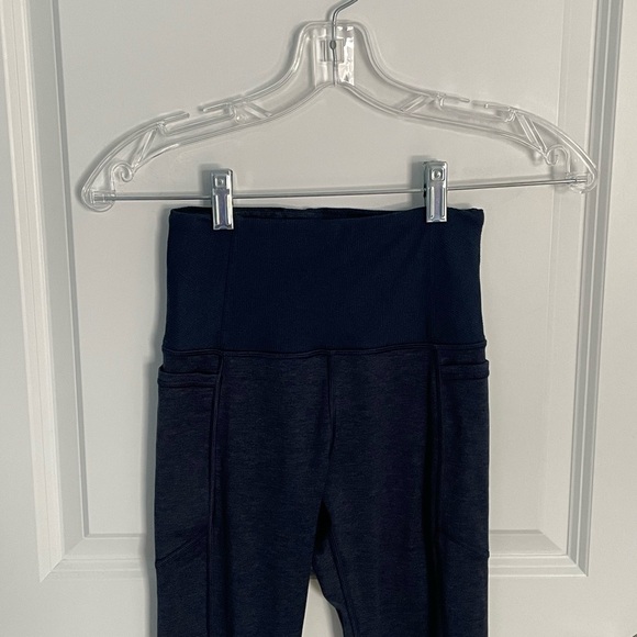 Athleta Exhale Stash Pocket Heel Tight in SoftLuxe Navy Blue  - 36295 - Picture 4 of 13